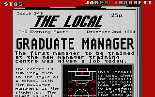 Graduate Manager atari screenshot